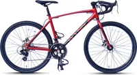 WYNN Kinderrad Gravelbike Gravel 26 Zoll GRL2.2 rot Rahmenhöhe 46 cm 14 Gänge mech. Scheibenbremse