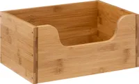 Kuchynský organizér z bambusu, 31,5 x 15 x 21,5 cm