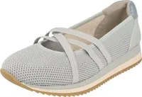Jana Vegan 8-22173-42 Damen H-Weite Schuhe Komfort Ballerina Sky