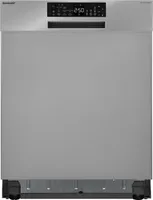 Sharp Unterbau-Geschirrspüler | Spülmaschine 60 cm | 14 Maßgedecke | 8 Programme | 44 dB | AquaStop | QW-NA25GU44BS-DE
