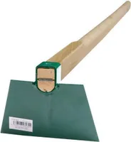 Hacke, mit Stiel 120 cm, 165 x 95 mm, FED
