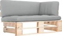 The Living Store Zahradní rohová pohovka z palet Impregnované borovicové dřevo