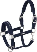 Eskadron Halfter Double Pin Buckle Softshell Nylonhalfter Nightblue W