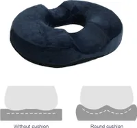 Donut-Kissen, Schmerzlinderung, Sitzkissen, Komfort-Schaum-Donut-Sitzkissen