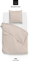 Lino Bettwäsche 135 Sandy Beige