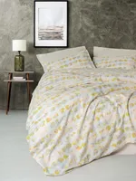 L'Essentiel Linge de Maison, poszwa na kołdrę Ranforce Super King (EU) (IT), Jocus - Beige, 100% BAWEŁNA RANFORCE, beżowa, 260 x 220 cm
