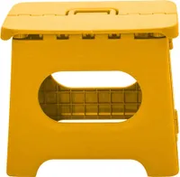 Tritthocker Klappbar Klapphocker Faltbar Höhe  für Kinder und Erwachsene Bade Küchen,(Ahorngelb Klein)