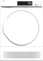 Sharp Kondenstrockner 10 kg B 15 Trockenprogramme BubbleDrum KD-NCA0S7PW9-DE