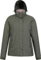 Mountain Warehouse - "Storm" bunda, nepromokavá 3 v 1 pro ženy MW981 (36 CZ) (zelená)