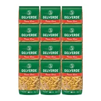 Delverde Penne Lisce Selezionata di Grano Duro Pasta 500g 12er Pack