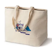 Allbags | Bawełniana torba na zakupy "Tryb oszczędzania energii"