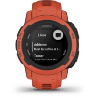 Połączony zegarek - GARMIN - Instinct 2S - Poppy