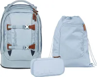 Satch Schulrucksack-Set PACK Nordic Ice Blue 3-teilig, Kollektion 2025