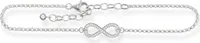 Thomas Sabo AK0001-051-14 Fußkette Damen Infinity Sterling-Silber 27 cm
