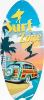 ZEP SURF plechová cedule 52,5x23x0,3 cm Surf Zone