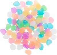 Tg67713-1 Kamienie Świecące Fluorescencyjne Kamyki 100Szt Kolorowe