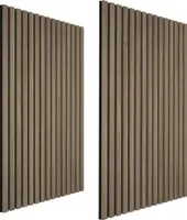 Akustické panely Sonic Wall wood effect - tmavý dub, sada 2 ks