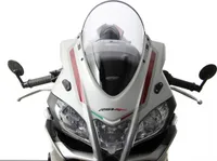 Szyba motocyklowa MRA APRILIA RSV 4 RR/RF/1100 FACTORY 19-, RK /RR /RF, 2015-2020, forma R, bezbarwna