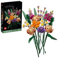 LEGO 10280 Blumenstrauß, Kunstpflanzen für Erwachsene, künstliche Blumen zum Basteln, Home Deko, Zimmerdeko, Botanik-Kollektion