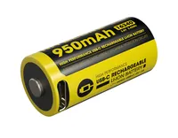 Nitecore Li-Ion Akku Typ 16340 - 950 mAh mit USB-C - NL169R