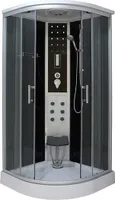 Komplettduschkabine DREAM 90 x 90 x 215 - Mit Massagedüsen - Mit Radio - LED Beleuchtung
