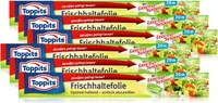 Toppits Frischhaltefolie 20m - Mit Easy-Cut-System (6er Pack)