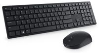 DELL KM5221W, Volle Größe (100%), RF Wireless, QWERTZ, Schwarz, Maus enthalten