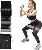 Premium Widerstandsbänder Set - Fitnessbänder für Muskelaufbau, Krafttraining & Rehabilitation - Resistance Band, Yogaband, Loop Hip Band +Tragetasche