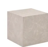 Home Deluxe - Couchtisch Amiri M - Farbe: Beige, Größe: 50 x 50 cm, MDF Platte, bereits fertig montiert I Wohnzimmertisch Beistelltisch Sofatisch