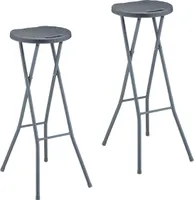 relaxdays Barhocker 2er Set