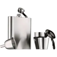 Wmf Flachmann Set 6tlg. Edelstahl mattiert 06.0352.9990