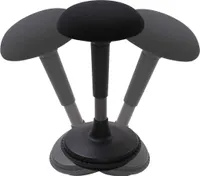 Flexispot Ergonomie Wobble Hocker Arbeitshocker, Bürohocker, Ergonomische Stehhilfe, Hoch verstellbar Sitzhocker Drehhocker, Perfekt für Stehpult