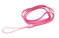 Halsband Umhängeband Trageband mit Schlaufe in Pink für Smartphone MP3-Player