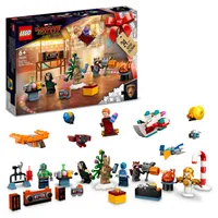 LEGO 76231 Marvel Strážci Galaxie Adventní kalendář 2022 s Grootem, vesmírnou lodí a minifigurkami superhrdinů, sestavitelný vánoční kalendář