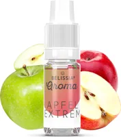 Belissia Lebensmittelaroma Apfel-Extrem - 10ml Hochdosiertes Aroma - Kalorienfrei, Vegan - Für Speisen, Getränke, Shake, Quark, Nebelmaschine uvm.