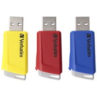 VERBATIM USB-Stick Click, 16 GB, 3er Pack