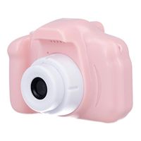 Forever SKC-100 Smile Kinder Kamera Digitalkamera für Kinder mit 5 Spiele HD 2" LCD-Display Pink