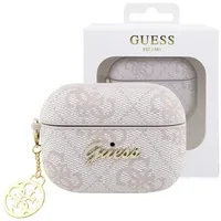 Guess 4G Charm Collection - Puzdro pre Apple AirPods Pro 2 (Ružové)