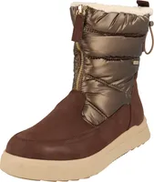 Jana Vegan Damen Schuhe H-Weite gefüttert Tex Winterboots 8-26483-43 Mocca