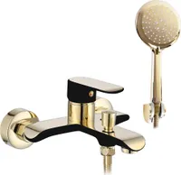 Rea Wannenarmatur My1805-3Bg Bloom Black/Gold