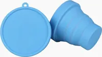 Wasser Silikon Faltbecher, Blau