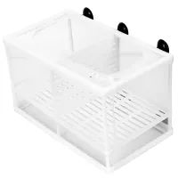Aquarium Fischbrutkasten,Aquarium Fischbecken Brutkäfig,Brutkasten für kleine Fische,Fischbrutkasten,Fischbrutkasten,Fischbrutkasten,Fischisolationskasten