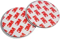 5 x 3M Magnethalter »3M Magnetbefestigung Magnethalterung Magnetpad universal für Rauchmelder«