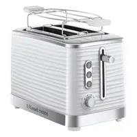 Russell Hobbs 24370-56 Inspire White Toaster Auftaufunktion Aufwärmfunktion