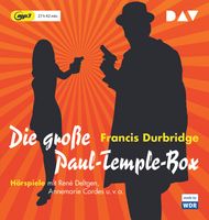 6 mp3-CDs Durbridge, F. Große Paul Temple Box