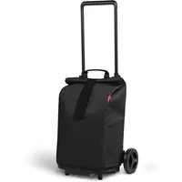 Gimi Einkaufstrolley Sprinter aus Stahl/Kunststoff/Polyester in Farbe schwarz, 50 l, Tragkraft 30 kg
