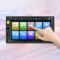2DIN autorádio 7palcový 1080P dotykový displej Mirrorlink Multimediální přehrávač Monitor TF AUX USB Jedna couvací kamera Autorádio Retoo 2DIN autorádio 7palcový 1080P dotykový displej Mirrorlink Multimediální přehrávač Monitor TF AUX USB Jedna couvací kamera Autorádio Retoo