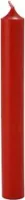 Stabkerzen aus Paraffin, 180/22 mm, Rot, KERZENFARM HAHN, Brenndauer ca. 8h, 25 Stück pro Verpackung