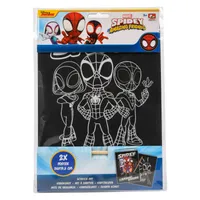 Vyškrabávací obrázky Spidy