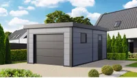 Garage Classico 3663 628 x 358 cm lichtgrau